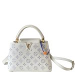 LOUIS VUITTON CAPUCINES WHITE MONOGRAM