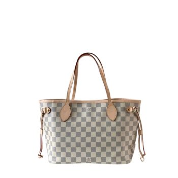 LOUIS VUITTON 29M PM NEVERFULL DAMIER AZUR