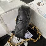 Chanel Mini Flap Bag Black For Women (3)