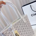 GOYARD ANJOU MINI BAG WHITE 21CM (7)