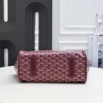 GOYARD ROUETTE SOUPLE BAG BURGUNDY 31CM (5)