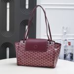 GOYARD ROUETTE SOUPLE BAG BURGUNDY 31CM (5)
