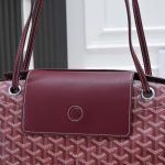 GOYARD ROUETTE SOUPLE BAG BURGUNDY 31CM (5)