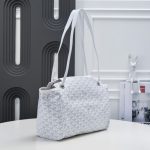 GOYARD ROUETTE SOUPLE BAG WHITE 31CM (7)