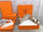 HERMES ORAN SANDAL GOLD (6)