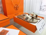 HERMES ORAN SANDAL GOLD (6)