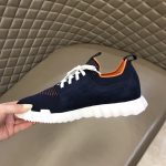 Hermes Depart Sneaker Dark Blue For Men (1)