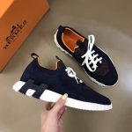 Hermes Depart Sneaker Dark Blue For Men (1)