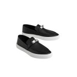 Hermes Game Slip-on Sneaker Black For Men (4)