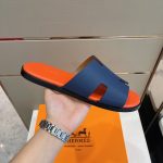 Hermes Izmir Sandal OrangeBlue For Men (1)