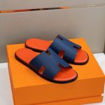 Hermes Izmir Sandal OrangeBlue For Men (1)