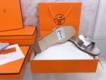 Hermes Oran Sandal Silver For Women (6)
