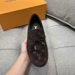 Louis Vuittion LV Driver Moccasin Brown (1)