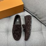 Louis Vuittion LV Driver Moccasin Brown (1)