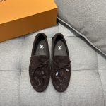 Louis Vuittion LV Driver Moccasin Brown (1)
