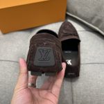 Louis Vuittion LV Driver Moccasin Brown (1)