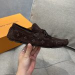 Louis Vuittion LV Driver Moccasin Brown (1)
