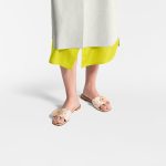 Louis Vuitton Frame Flat Mule Beige (3)