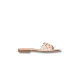 Louis Vuitton Frame Flat Mule Beige (3)