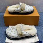 Louis Vuitton LV Cosy Flat Comfort Clog White (5)