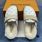 Louis Vuitton LV Cosy Flat Comfort Clog White (5)