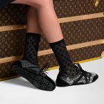 Louis Vuitton LV Sneakerina BlackSilver (1)