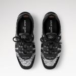 Louis Vuitton LV Sneakerina BlackSilver (1)