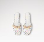 Louis Vuitton LV x TM 6AM Flat Mule White (4)