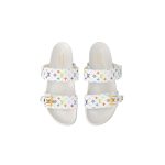 Louis Vuitton LV x TM Bom Dia Flat Comfort Mule Multicolored Blanc (1)
