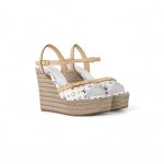 Louis Vuitton LV x TM Helios Wedge Sandal White (6)