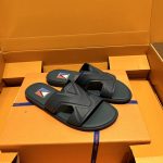 Louis Vuitton Oasis Mule Gray Blue (5)