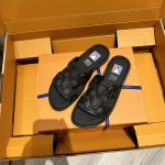 Louis Vuitton Oasis Mule Monogram Black For Men (6)