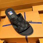 Louis Vuitton Oasis Mule Monogram Black For Men (6)