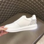 Louis Vuitton Rivoli Sneaker Monogram Metallic Canvas White (5)