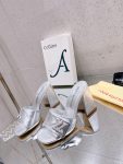 Louis Vuitton Shake Mule Silver (2)
