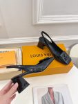 Louis Vuitton Shake Slingback Pump Black (3)