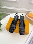 Louis Vuitton Shake Slingback Pump Black (3)