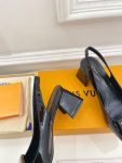 Louis Vuitton Shake Slingback Pump Black (3)