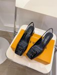 Louis Vuitton Shake Slingback Pump Black (3)