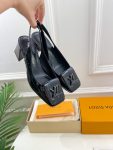 Louis Vuitton Shake Slingback Pump Black (3)