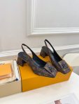 Louis Vuitton Shake Slingback Pump Brown (8)