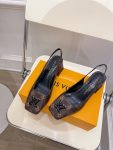 Louis Vuitton Shake Slingback Pump Brown (8)