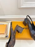 Louis Vuitton Shake Slingback Pump Brown (8)