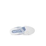 Louis Vuitton Trainer Sneaker Blue For Men (4)