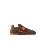 Louis Vuitton Trainer Sneaker Brown (4)