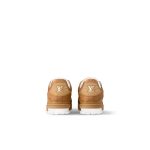 Louis Vuitton Trainer Sneaker Cognac For Men (3)