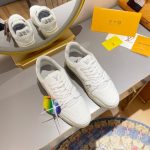 Louis Vuitton Trainer Sneaker Rubber Grain White Virgil Abloh (7)