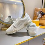 Louis Vuitton Trainer Sneaker Rubber Grain White Virgil Abloh (7)