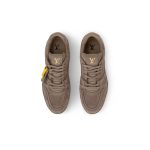 Louis Vuitton Trainer Sneaker Taupe Brown (5)