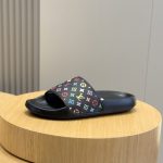 Louis Vuitton Waterfront Mule Monogram Black (4)